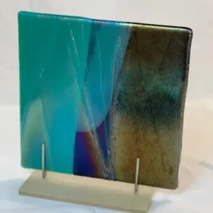 Shifting Tides - Fused Glass