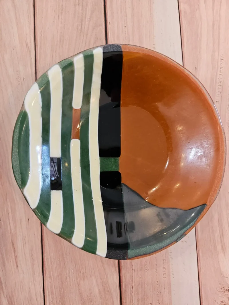 “Mesa Verde” Small Bowl 5-1/2″ - Fused Glass