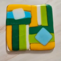 Offset Groove - Stained Glass