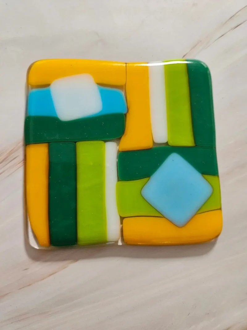 Offset Groove - Stained Glass