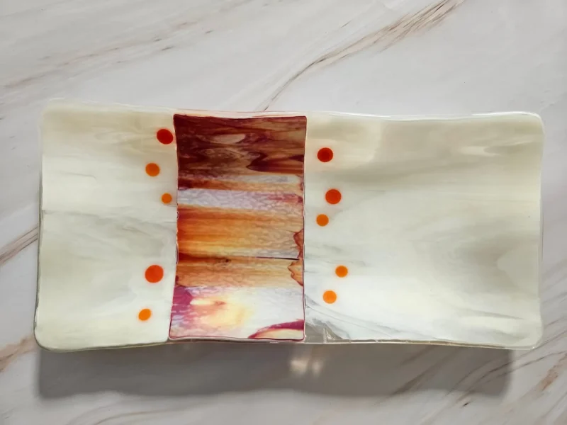"Tangerine Dreams" Tray 12" x 5-1/2" - Image 2