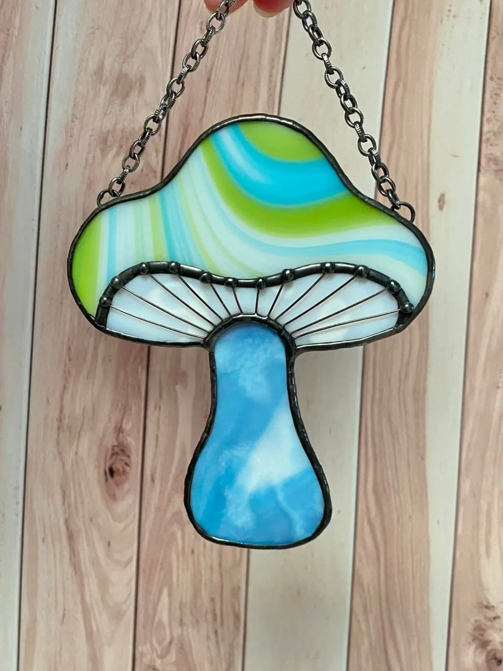 Mushroom Delight - Stained Glass