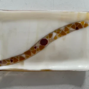 Small Dish 8″ x 4-1/2″ - Fused Glass