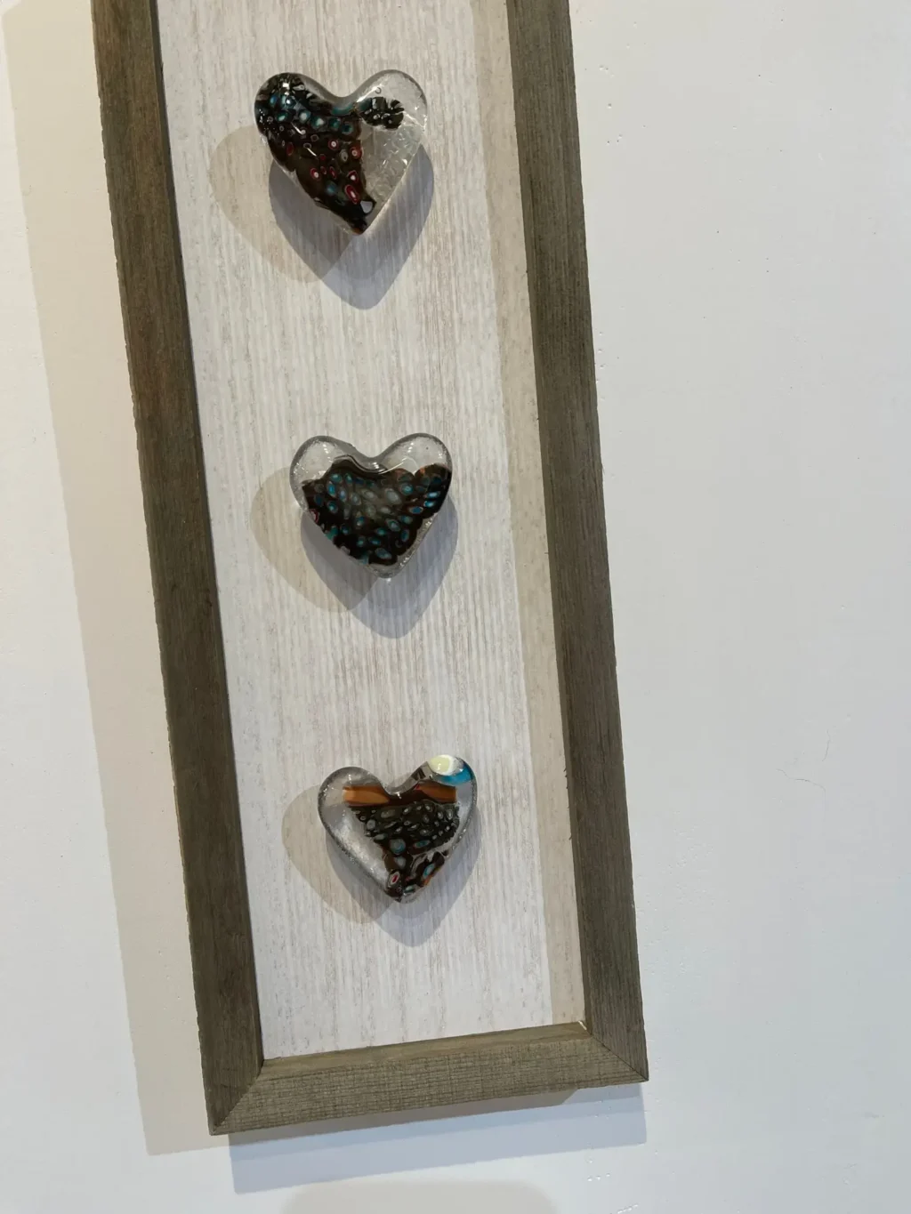 "Triptych of Affection" 5-1/2" x 15" - Image 3