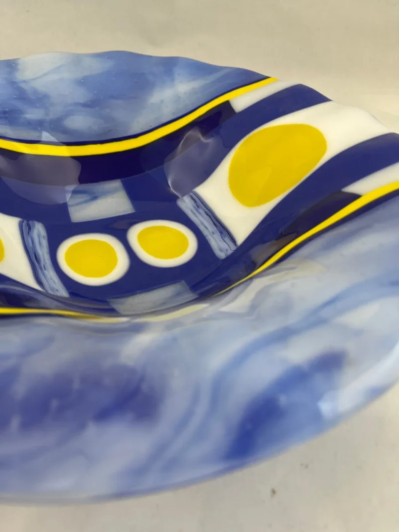 "Sunny Skies Ahead" 12" Bowl - Image 3