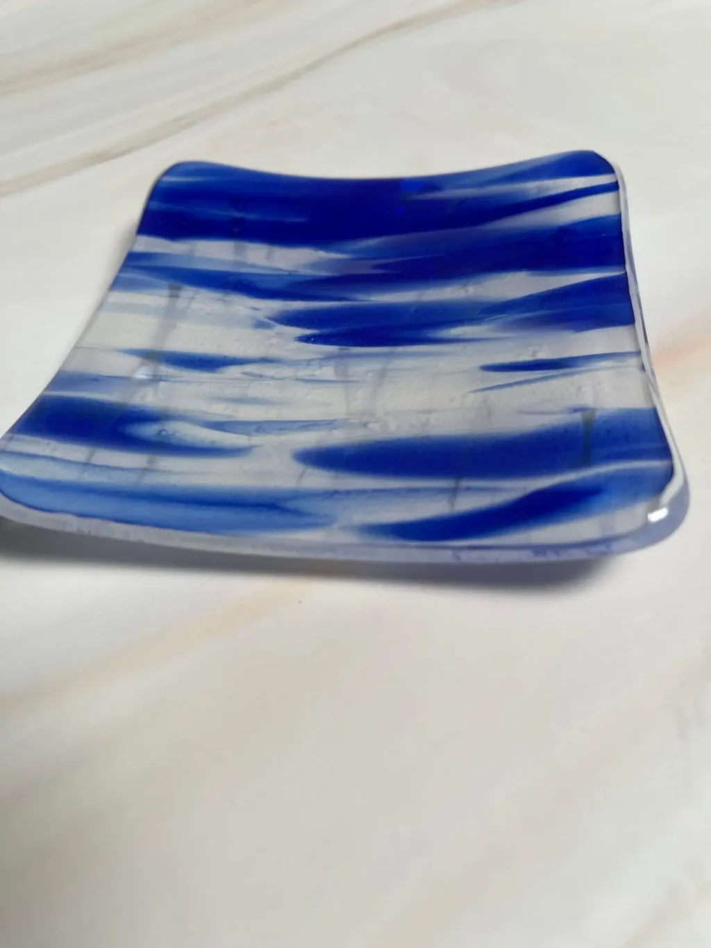 "Ocean Rhapsody" Small Dish 4" x 4" - Image 2