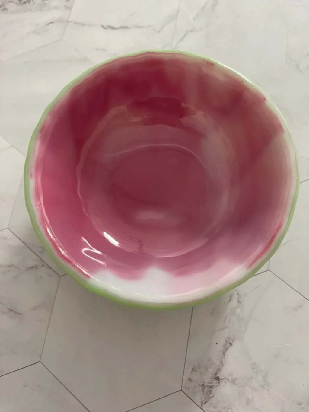 "Summer Sorbet" Bowl 5" Round - Image 2