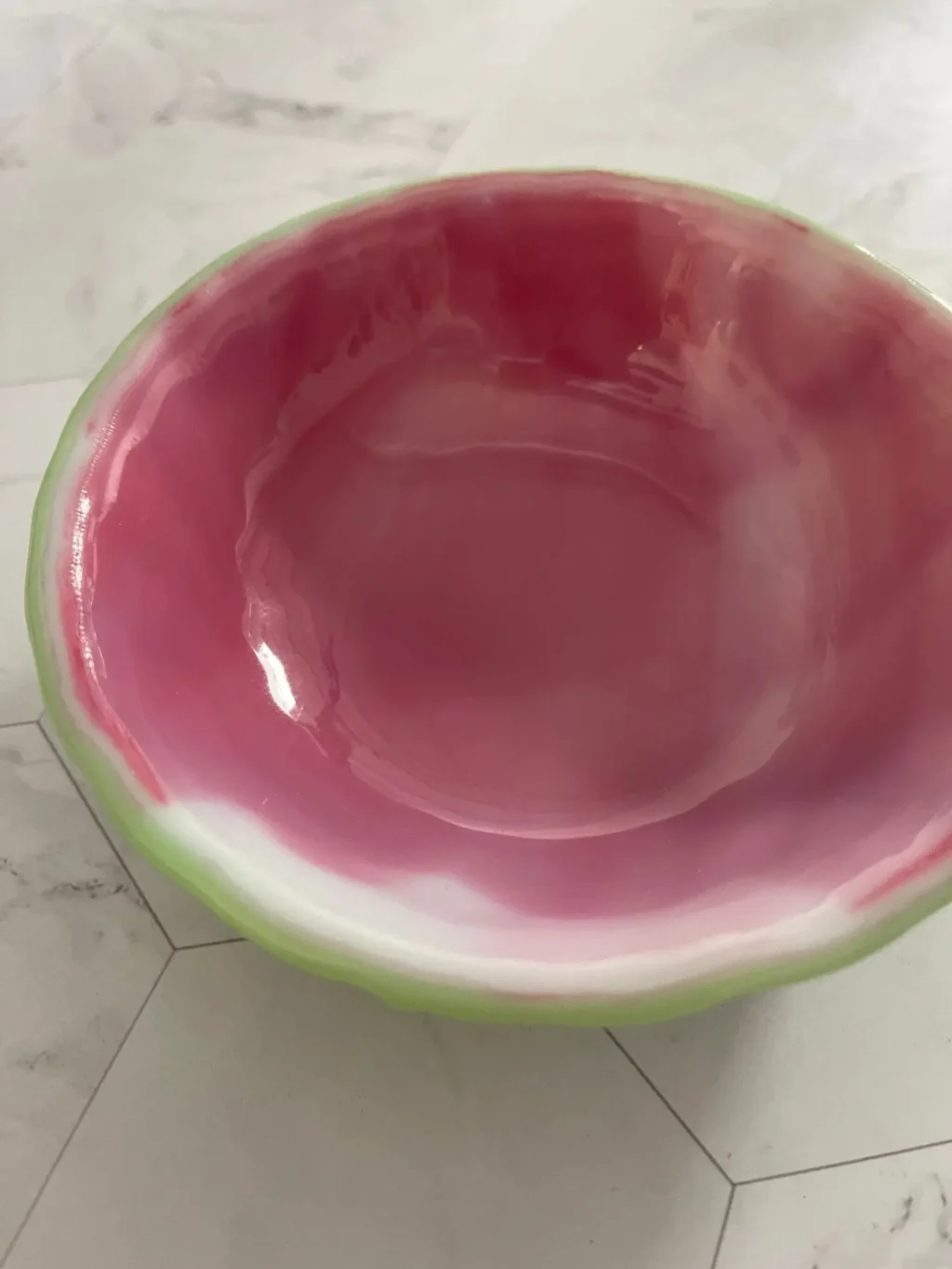 "Summer Sorbet" Bowl 5" Round - Image 3