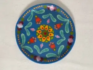 "Garden Fiesta" Platter 13" Round