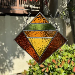 Geometric Harvest - Stained Glass