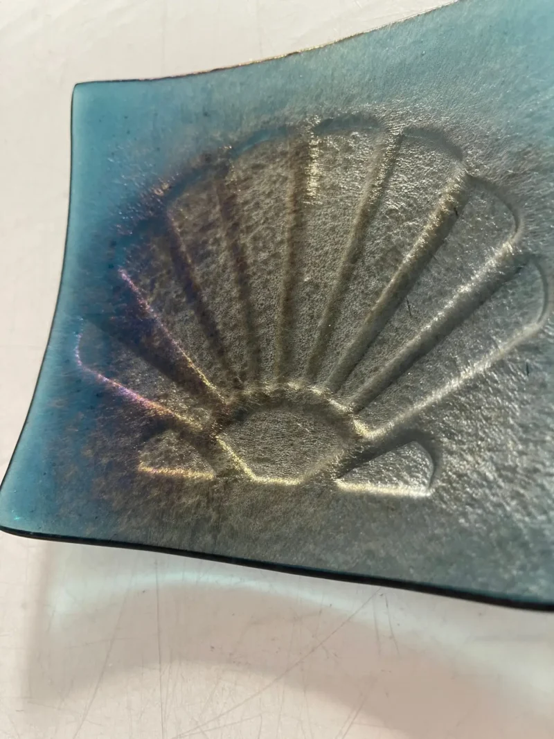 "Seashell Sonata" Table Art 5" x 5" - Image 2
