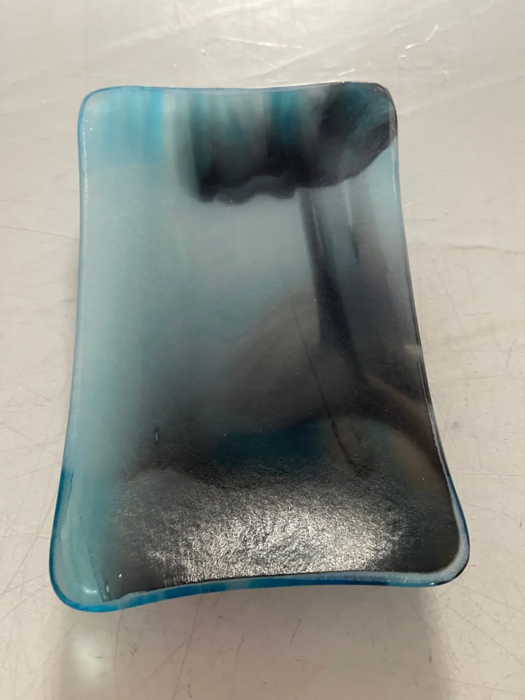 "Majestic Sea" Small Dish 4" x 6" - Image 2
