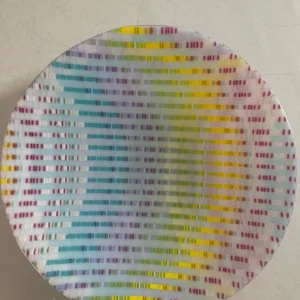 Chromatic Harmony Bowl 14 1/2″ - Fused Glass