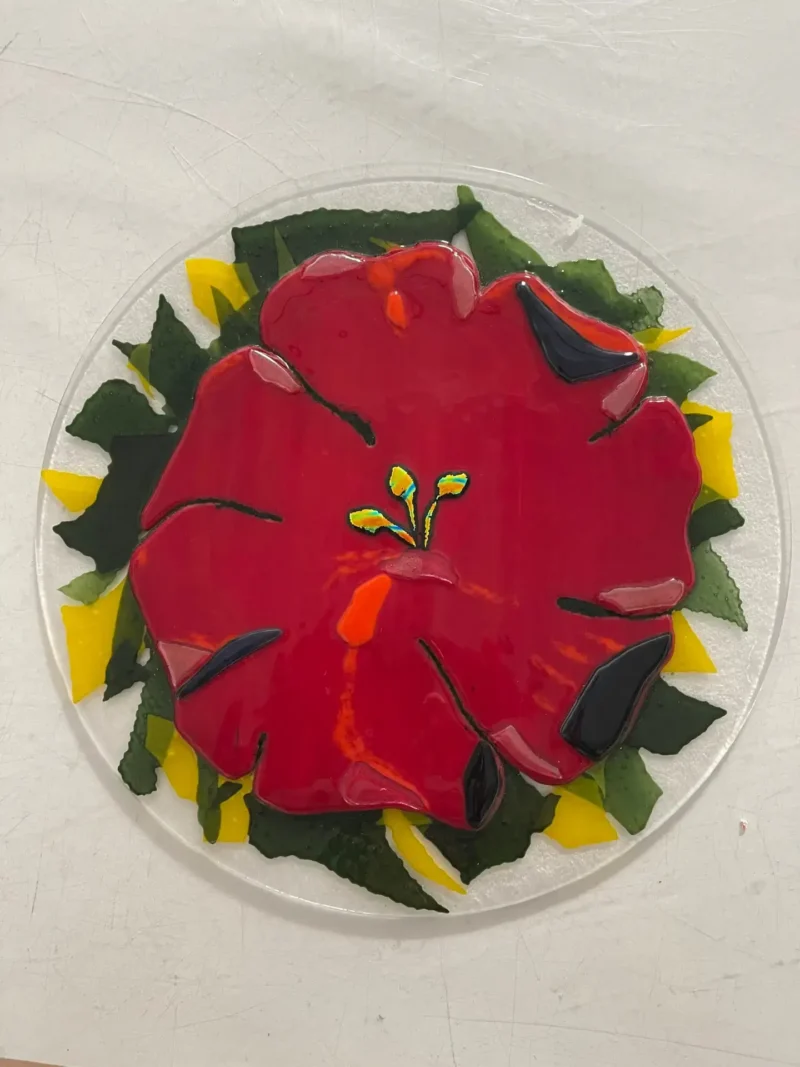 Tropical Serenade - Fused Glass
