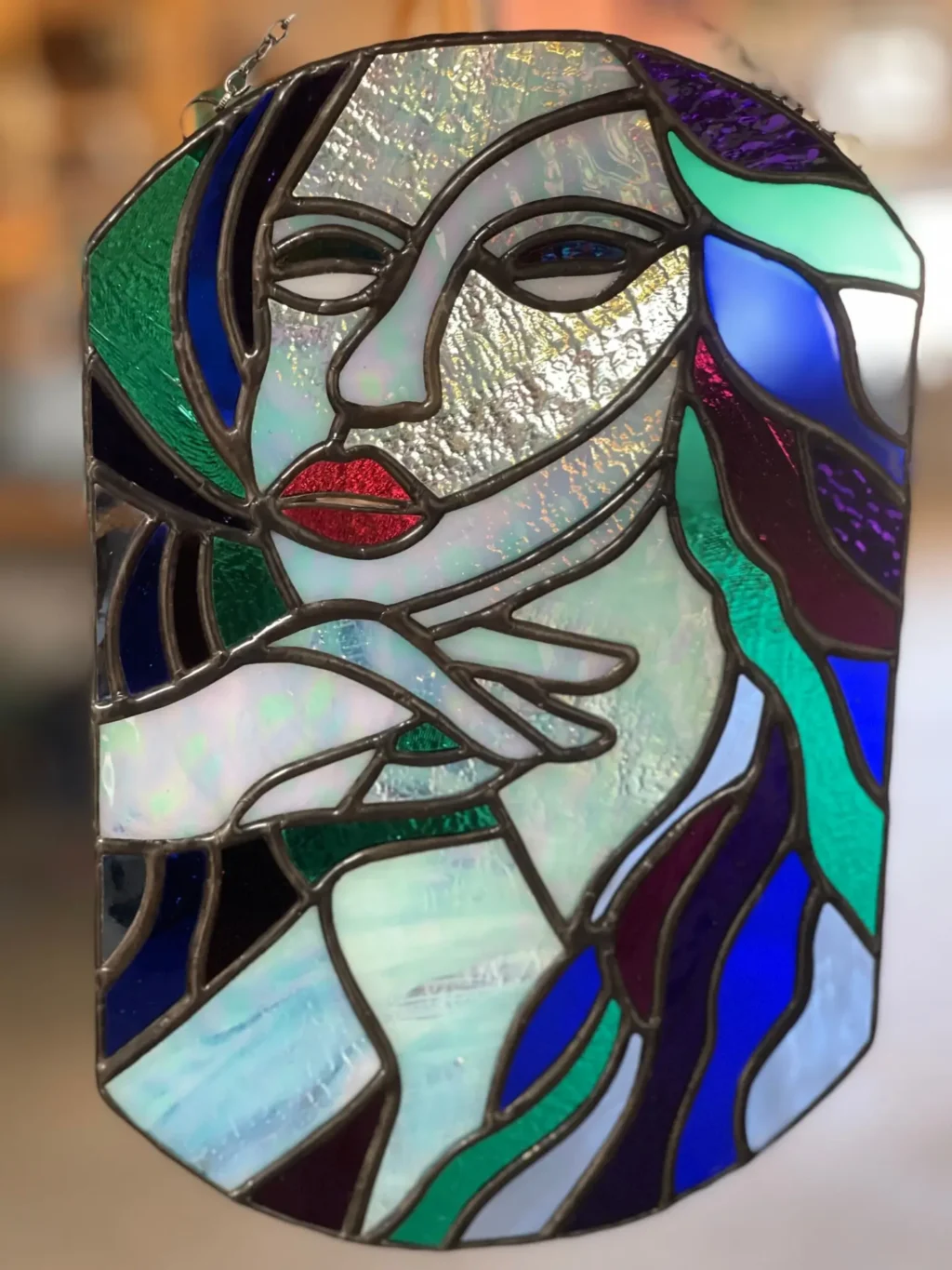 La Sirena Stained Glass - Stained Glass