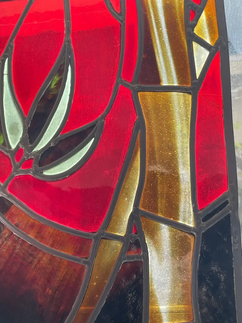 Stained Glass Bamboo - Fused Glass