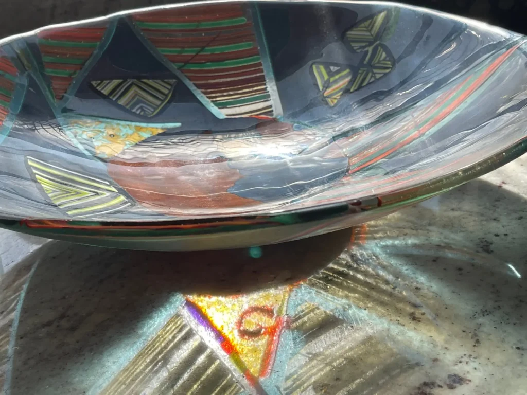 16" Aztec Design Bowl - Image 2