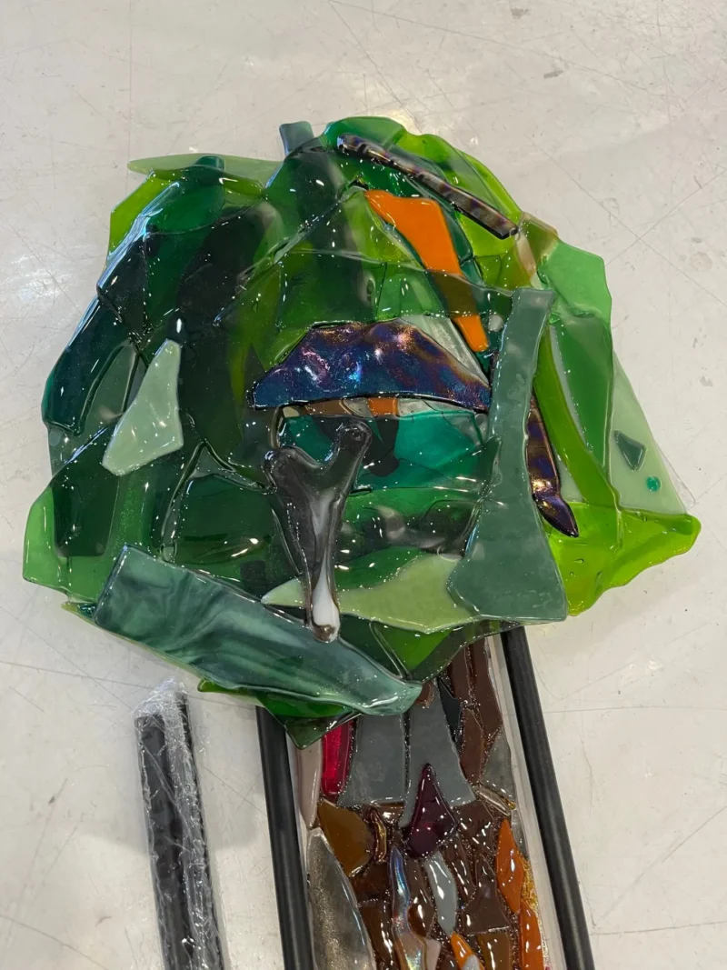 Garden Stake – Tree - Fused Glass