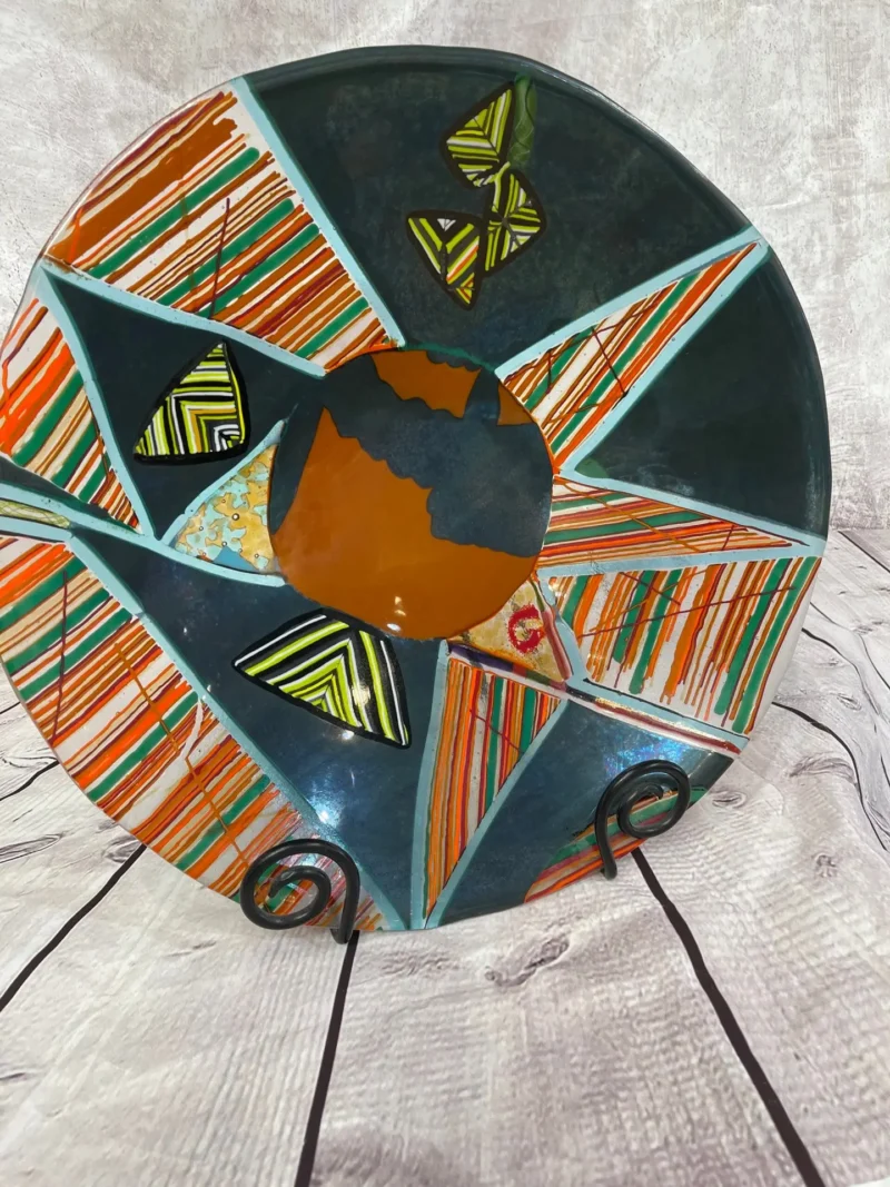 16" Aztec Design Bowl - Image 4