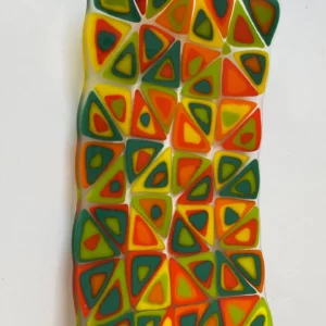 Various Colors and Shapes of the Fused Glass Stacking Design - Fused Glass