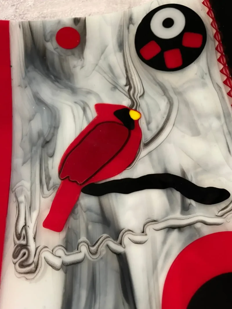 Red Robin Plate 12'x12' - Image 2
