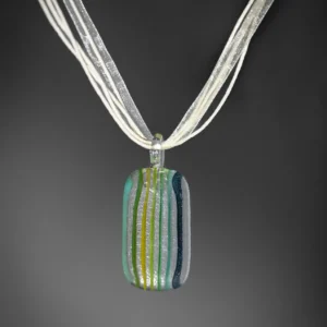 Layered Pendant - Fused Glass