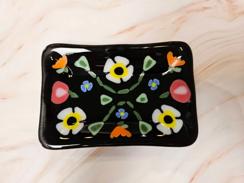 Garden Bloom - Fused Glass