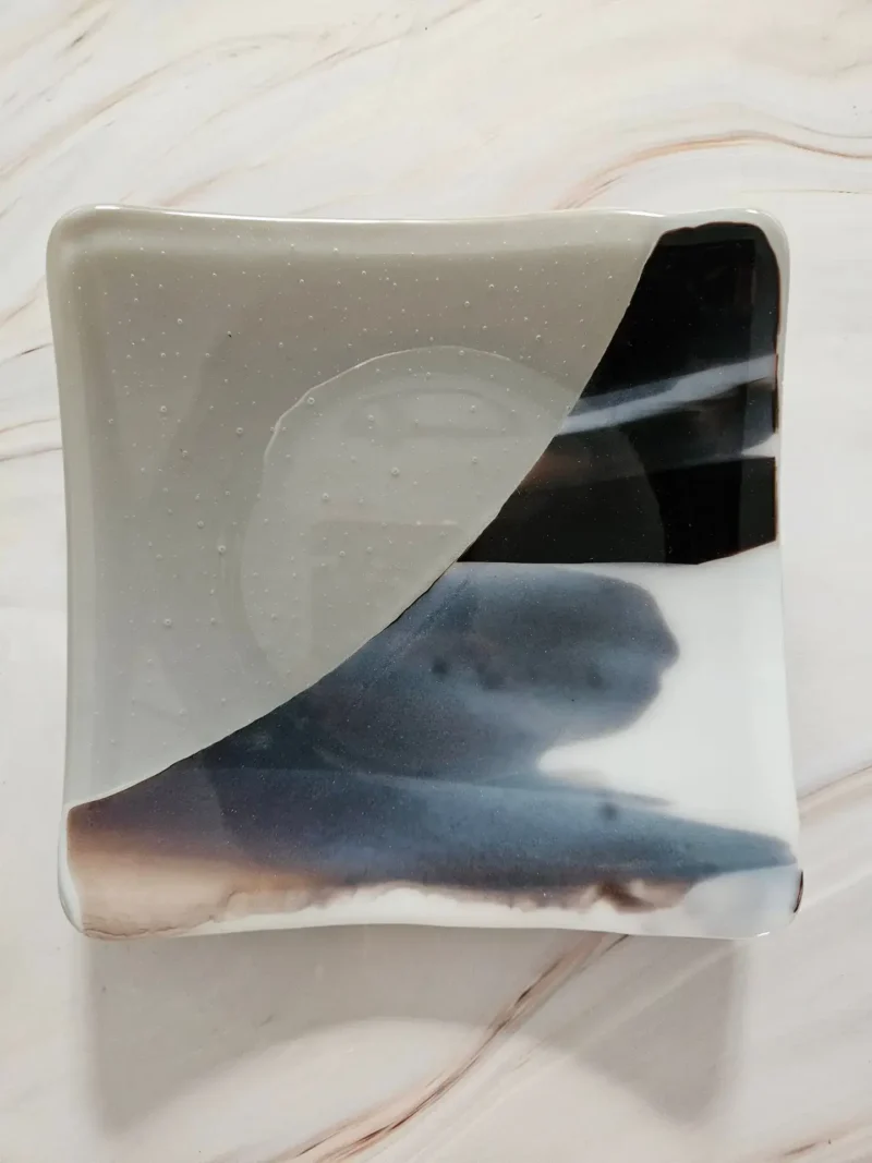 Ethereal Eclipse - Fused Glass