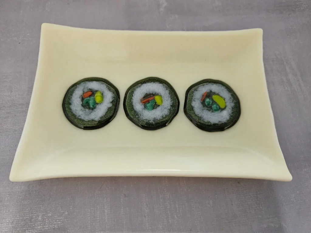 Sushi Delight - Fused Glass