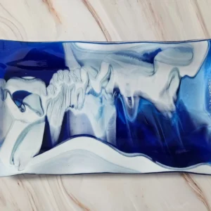 Ocean Whisper - Fused Glass