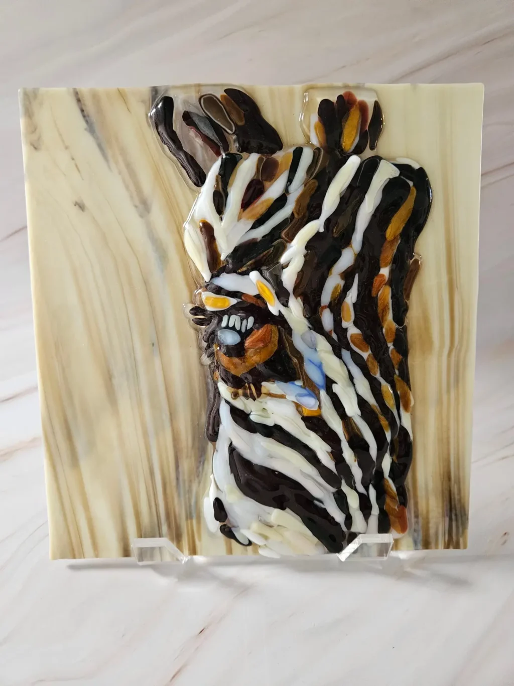 Savannah Stride - Fused Glass