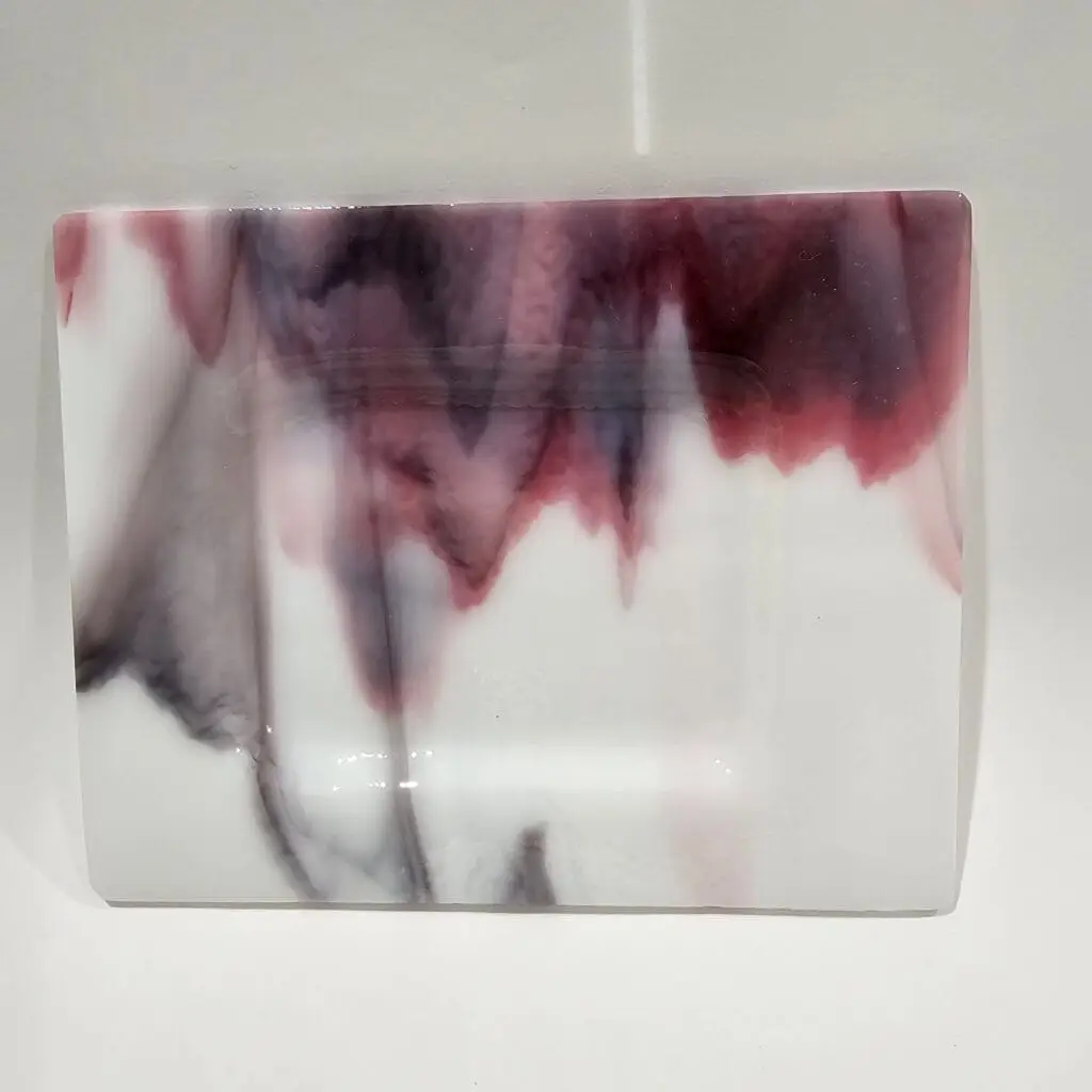 Mystical Marble Trinket Dish - Fused Glass