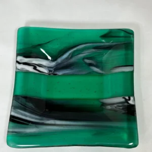 Forest Drift - Fused Glass