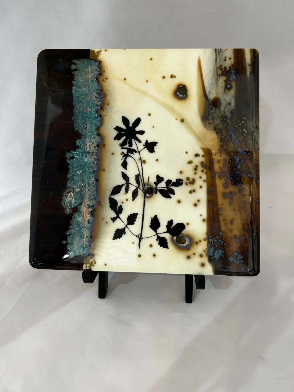 Nature’s Imprint - Fused Glass