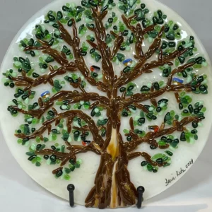 Roots of Life - Fused Glass