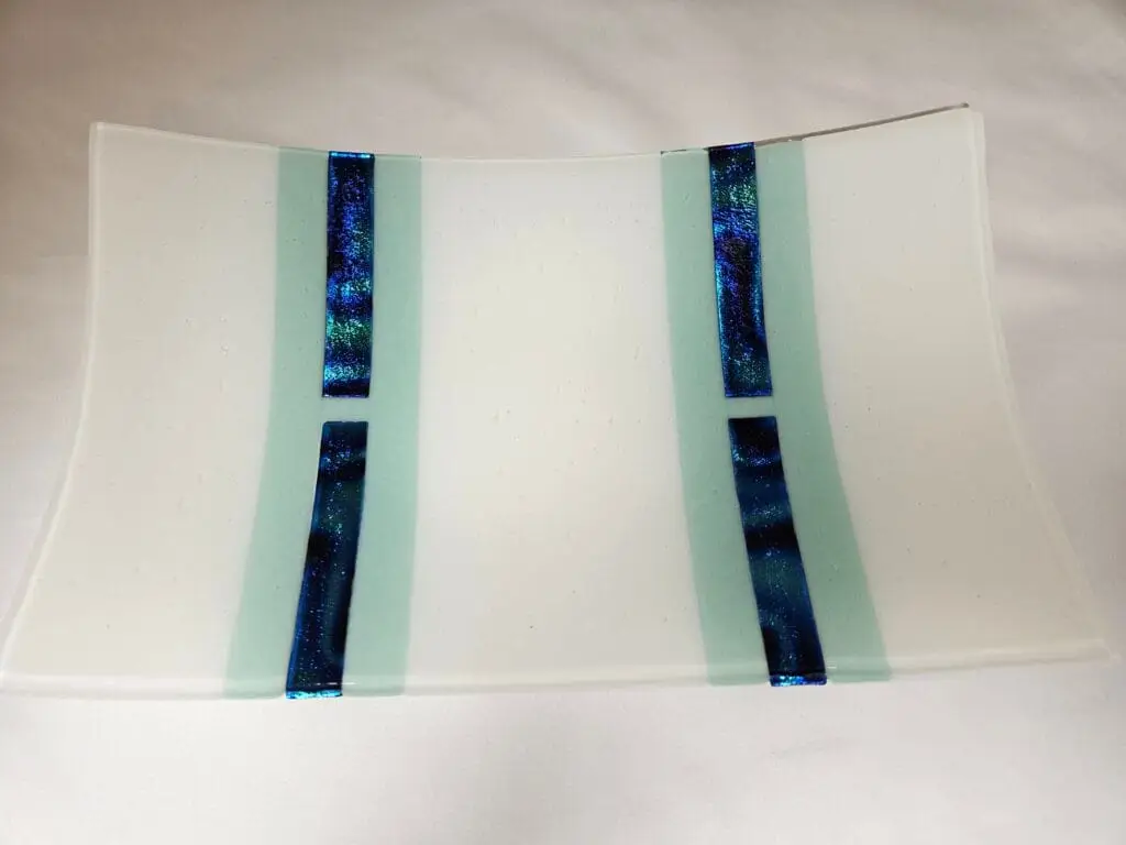 Ocean Breeze - Fused Glass