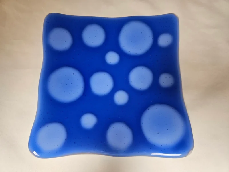 Frosty Bubbles - Fused Glass