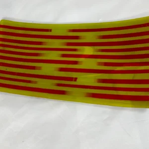 Vibrant Stripes Tray - Fused Glass