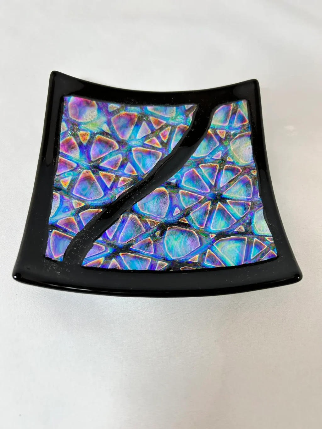 Cosmic Reflection - Fused Glass