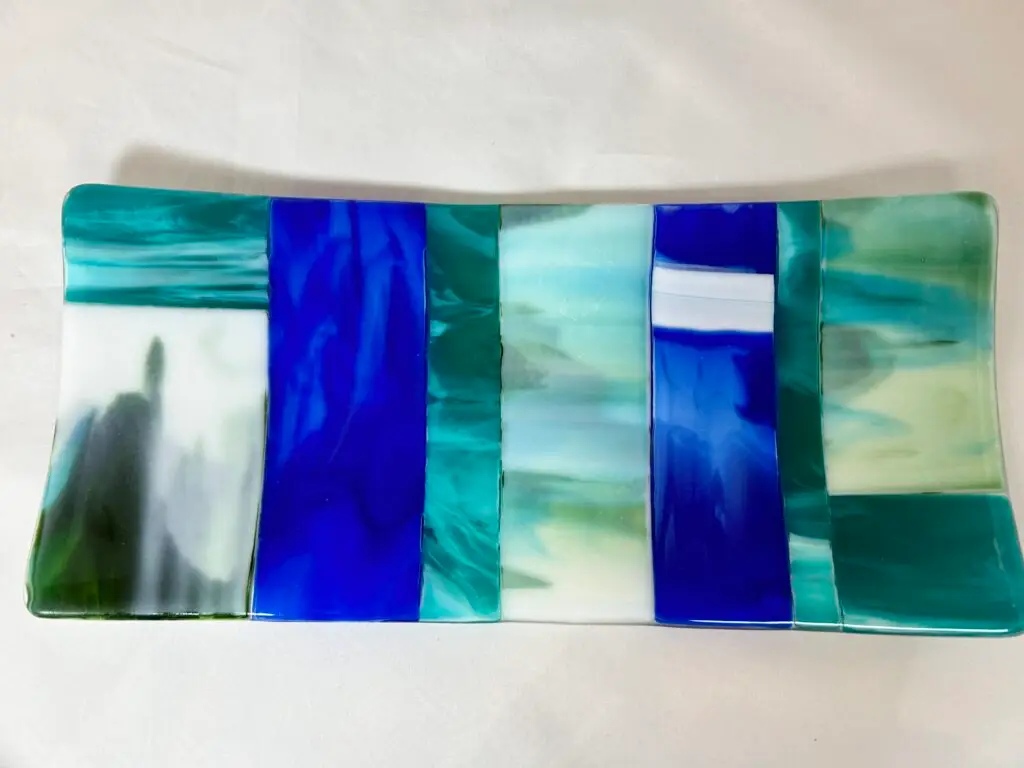 Whispers of Tranquility - Fused Glass