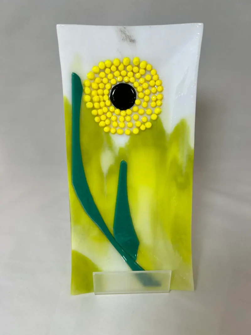 Sunshine Bloom - Fused Glass