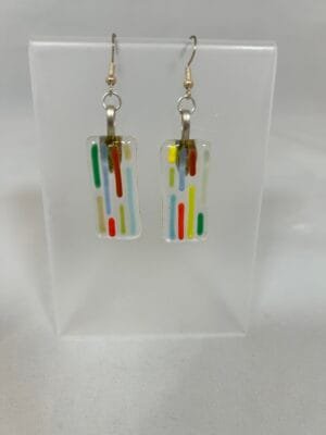 confetti-line-earrings