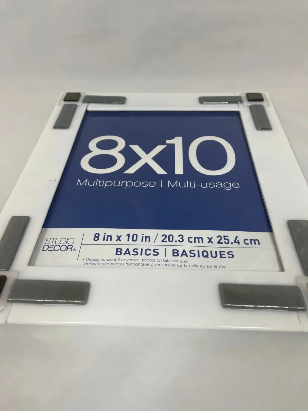 Modern Edge Fused Glass Frame - Image 2