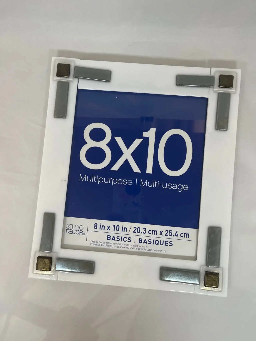 Modern Edge Fused Glass Frame - Fused Glass