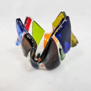 Prism Flame - Fused Glass