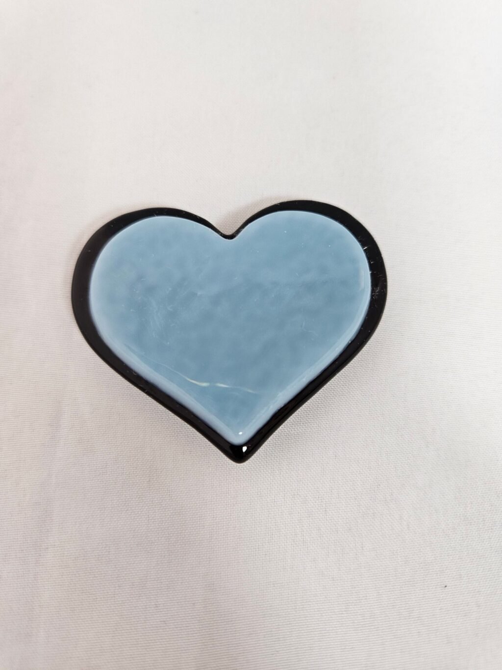 Shadow Heart - Fused Glass