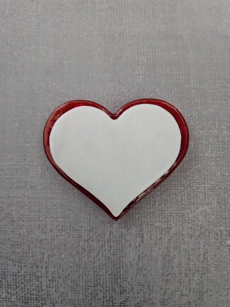 Heartfelt Glow - Fused Glass
