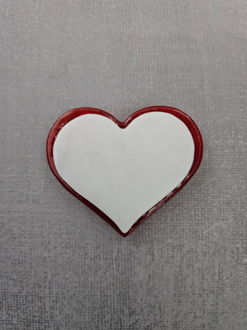 Heartfelt Glow - Fused Glass