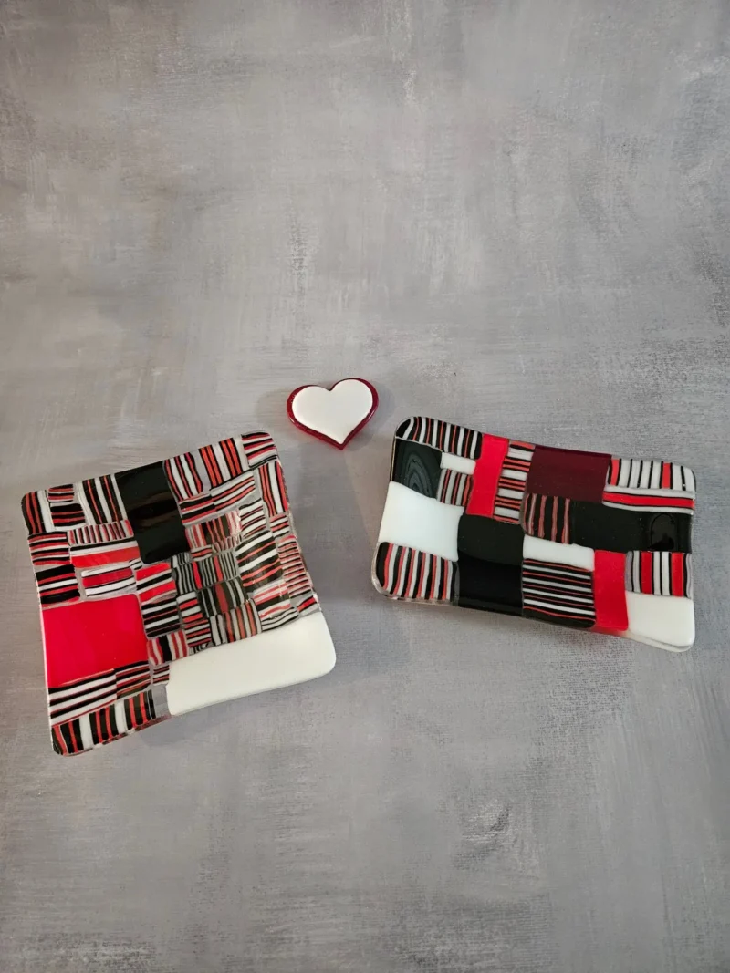 Catch & Carry Set - Fused Glass