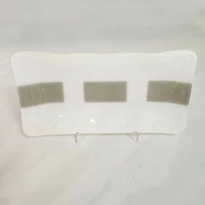 Minimalist Balance - Fused Glass